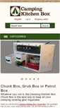 Mobile Screenshot of campingkitchenbox.com